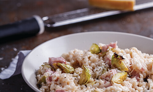 How To Use Up Your Christmas Leftovers In 7 Easy Recipes ham sprout risotto